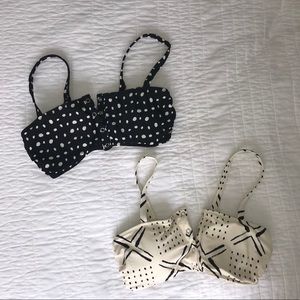 Aerie Button Up Bikini Tops